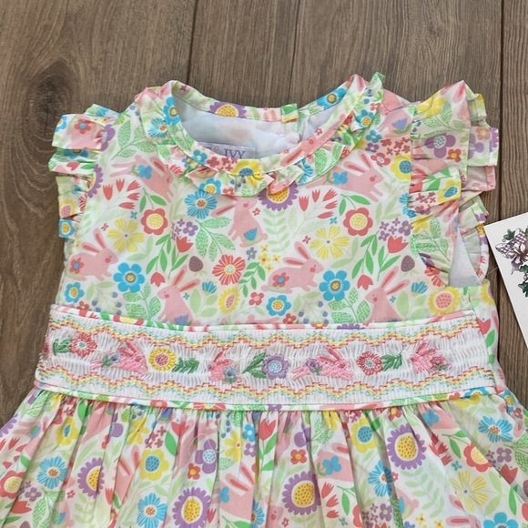 NWT Iris & Ivy Spring Dress | Size 24 Mo - Picture 2 of 7